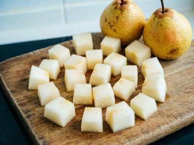 Кусочки груши