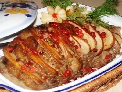 Мясо из духовки