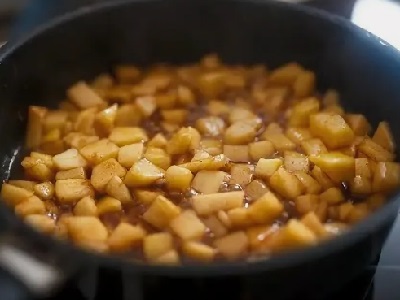 Карамелизированные груши